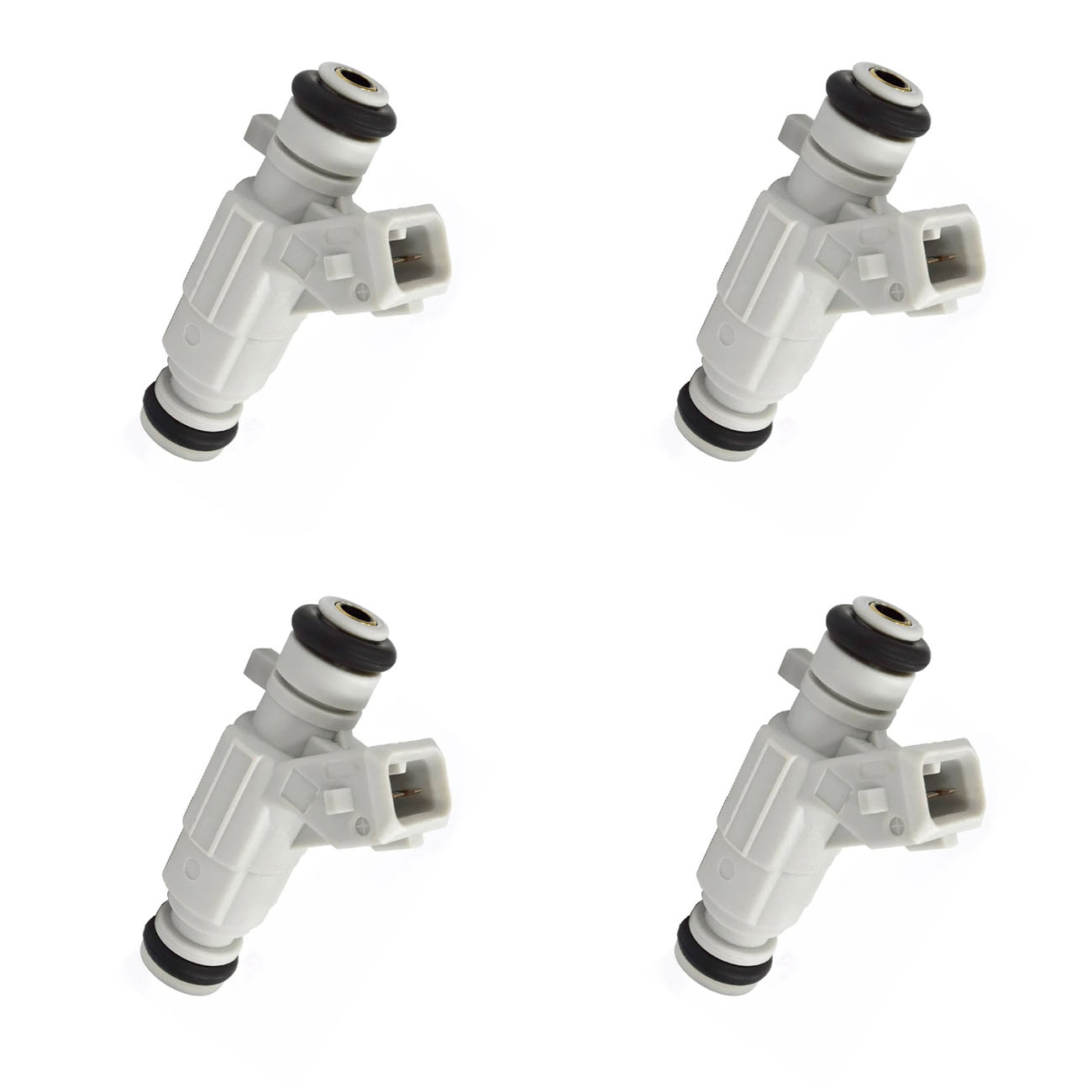 Kit 4 Inyectores Bosch Vw Gol Iii 1.0 Mi 8v 1999 2003